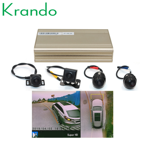 Krando – caméra de voiture 1080P 3D 360 degrés, système de vue panoramique avec enregistreur vidéo Surround pour la conduite ► Photo 1/6