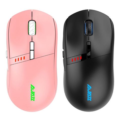 AJazz Professional-Grade i305Pro RGB 2.4G souris de jeu sans fil filaire double Mode Rechargeable 200-16000 DPI ► Photo 1/6