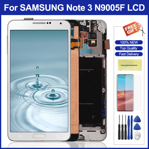 Écran Lcd pour Samsung Galaxy Note 3 Note3 LCD affichage écran tactile numériseur assemblée pour Samsung N9005 N900A remplacement ► Photo 1/6