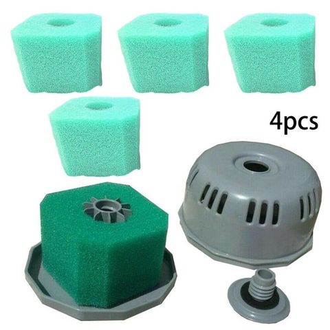 4 pièces mousse filtres bain à remous Spa réutilisable lavable éponge remplacement pour V1 S1 pratique Durable ► Photo 1/6