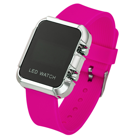 Montre numérique LED pour femmes, montre-bracelet de Sport pour écoliers, pour garçons et filles ► Photo 1/6