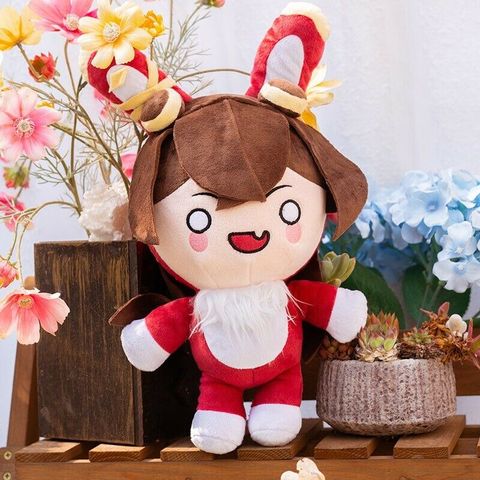 Genshin – poupée en peluche lapin ambre Impact, jouet en peluche, lapin Baron, accessoires de Cosplay ► Photo 1/4
