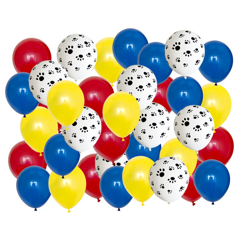 40 pièces Mix 12 ''animaux chien patte Latex ballons thème Animal fête décor enfants classique jouets Globos hélium Air gonflable balles approvisionnement ► Photo 1/6