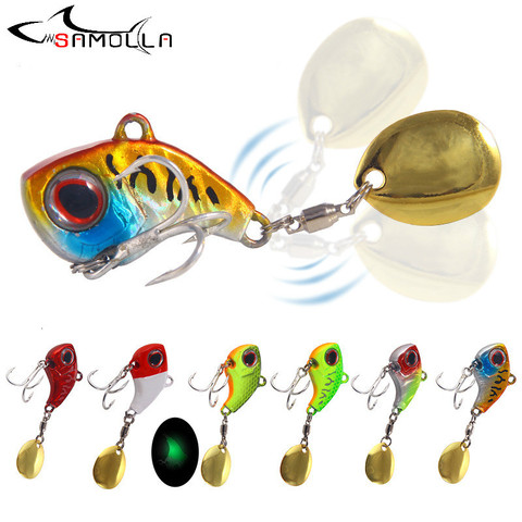 Leurre De pêche en métal vibrant, appât artificiel idéal pour la pêche en Whopper, spinnerbait, 9 à 22g ► Photo 1/6