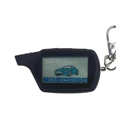 Système d'alarme antivol A91 LCD | Porte-clés de télécommande pour porte-clés russe Starline A91, système d'alarme Anti-vol de voiture ► Photo 1/4