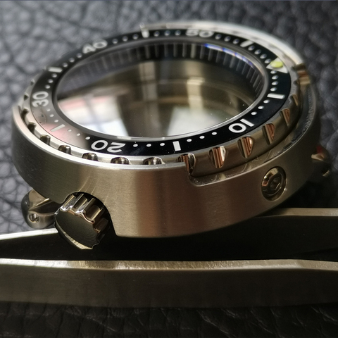 Boîtier de montre en cristal de saphir 47mm, en acier inoxydable, résistance à l'eau 200M, adapté au mouvement de la montre NH35A/SBBN031/SKX007 ► Photo 1/6