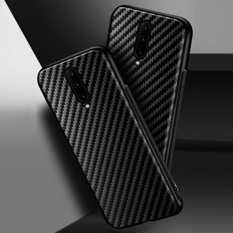 Coque arrière pour Xiaomi Mi Note 10 Lite 10T 9T Pro 9 SE A3 fibre de carbone étui en Silicone Ultra-mince pour étui Poco F2 X3 NFC ► Photo 1/6