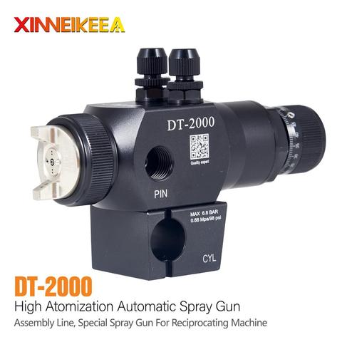 Outil spécial de pulvérisation de peinture de pistolet automatique de DT-2000 pour la ligne de montage Machine alternative 1.0 1.3mm Distance de pulvérisation 200mm ► Photo 1/6