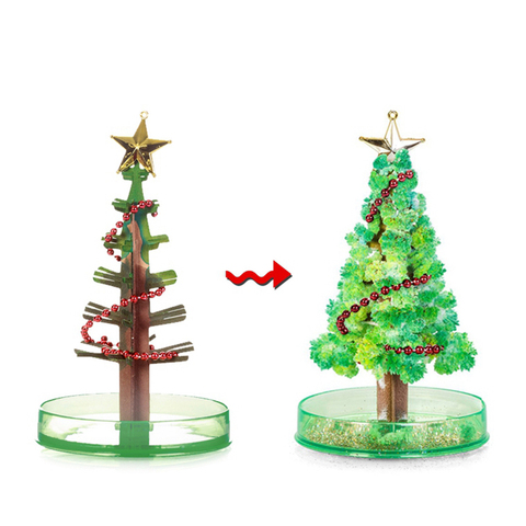 Arbre en papier mystique à croissance de cristal pour enfants, jouets d'anniversaire, de noël, fournitures de fête, incroyable ► Photo 1/6