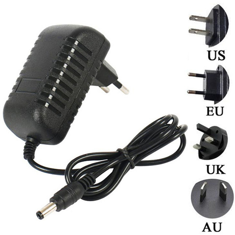Russie thaïlande 3V 5V 6V 7V 10V 9V 12V 1A 1.5A 2A AU royaume-uni ue adaptateur secteur cc 5.5*2.5 moniteur régulation chargeur adaptateur d'alimentation ► Photo 1/6