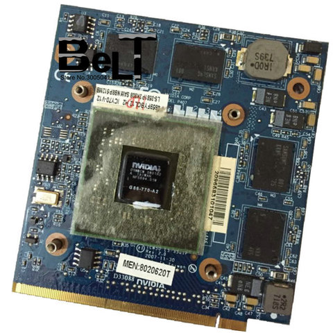 GeForce 8600M GS LS-3581P Carte Graphique 8600MGS MXM II DDR2 512 MO G86-770-A2 Carte Vidéo Pour Acer 5920g 5520g 5720g 7720g 4720g ► Photo 1/1