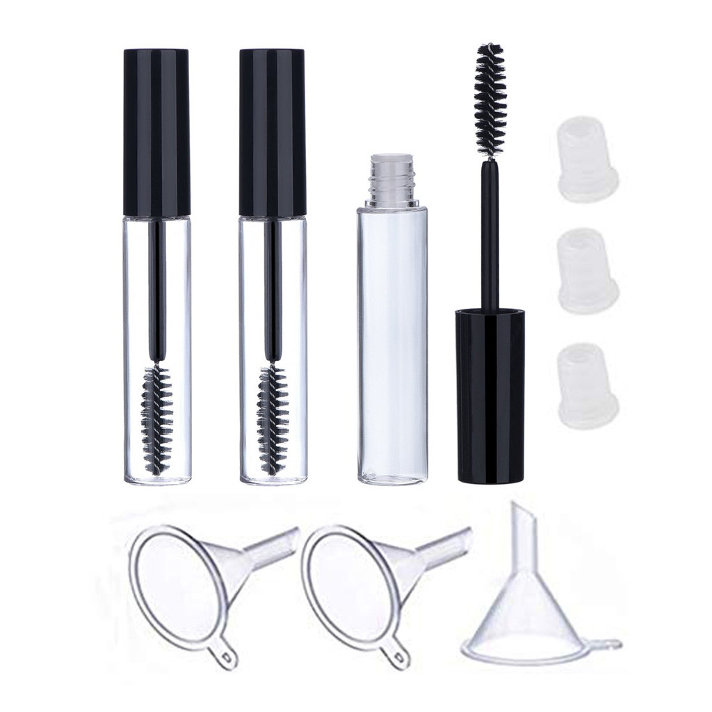 Bouteilles de mascara vides avec baguette, Tube de Mascara rechargeable, entonnoirs, Pipettes de transfert, contenant de crème pour cils ► Photo 1/1