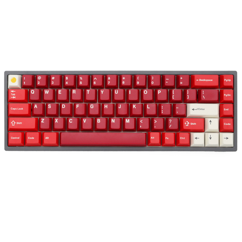 Clavier mécanique personnalisé bm68rgb 65%, PCB programmé qmk VIA firmware complet, interrupteur rgb, sous-éclairage, type c, échange à chaud ► Photo 1/6