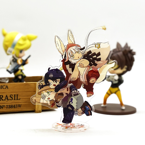 Fabriqué en abysse Regu Riko Nanachi HM support acrylique figure modèle support de plaque gâteau topper anime japonais ► Photo 1/3