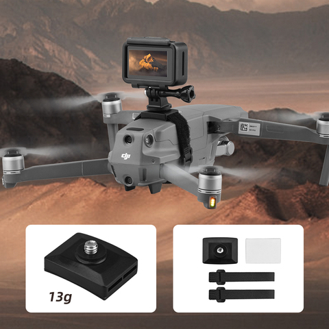 Kit d'extension pour Drone DJI Mavic Air 2 Mini 2 FIMI X8 SE 2022, support de lumière de remplissage, support de montage pour caméra d'action, accessoires ► Photo 1/6