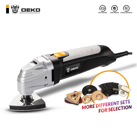 Outil oscillant multifonction électrique DEKO 220V à vitesse Variable multi-outils avec accessoires ► Photo 1/6