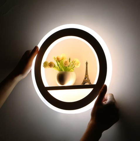 Lampe de chevet décorative moderne, 33W, éclairage pour chambre à coucher, salon, AC85-265 ► Photo 1/6