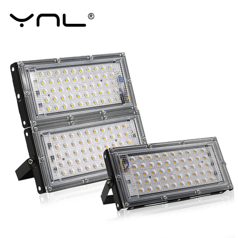 Projecteur LED imperméable conforme à la norme IP65, éclairage d'extérieur à large faisceau, 50W, 220/240V ► Photo 1/6