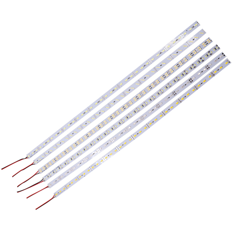 Bande lumineuse LED en aluminium, SMD 8520 5630 7020, 12V, 50cm, 36/72 diodes, lumière blanche froide, 10 pièces/lot ► Photo 1/6