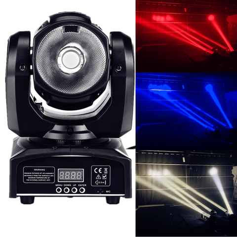 65W Led étape RGBW 4in1 faisceau lumière principale mobile 60W lumières Super lumineux DJ Spot Dmx contrôle lumières expédition rapide ► Photo 1/6