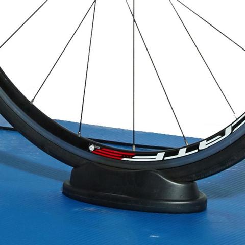 Bloc de levage de roue avant de vélo en plastique Durable, Support de stabilisation, tapis de roue de cyclisme pour vélos d'intérieur, entraîneur de vélo ► Photo 1/6