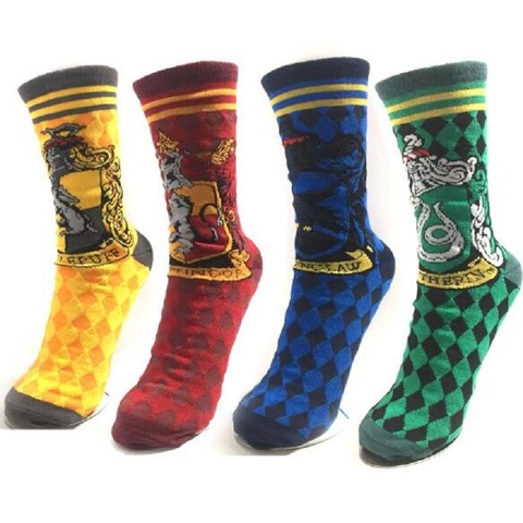 Film harri Potter chaussettes courtes en peluche figure jouets dessin animé collège badge coton chaussette adultes femmes hommes cadeau de vacances ► Photo 1/5