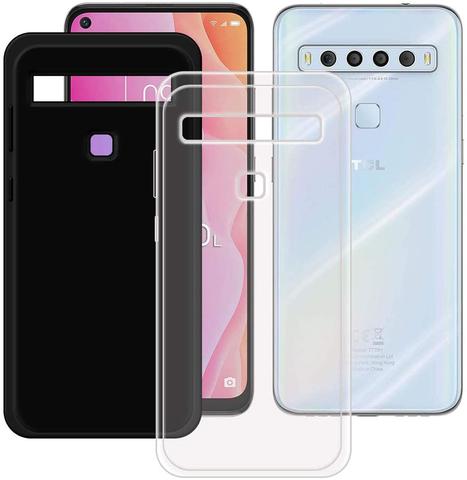 Coque de téléphone TCL 10L Pro, 6.53 pouces, en Silicone, transparente, TPU, T780H ► Photo 1/6