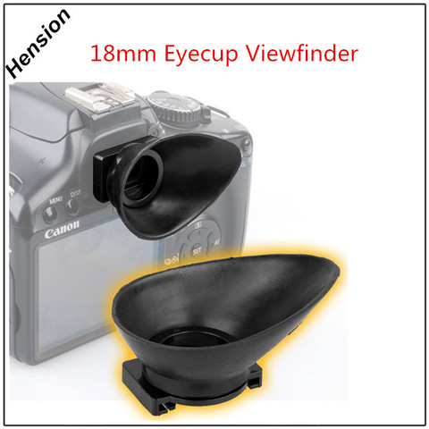 Caméra oculaire en caoutchouc, 18mm, pour Canon 550D 100D 1200D 1100D 1000D 450D 500D 600D 650D 700D ► Photo 1/6