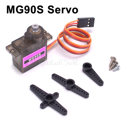 Mini Micro Servo pour avions RC SG90 / MG90S MG90 9G, 1 pièce, pièces d'avion télécommandé, moteurs de jouets ► Photo 1/6