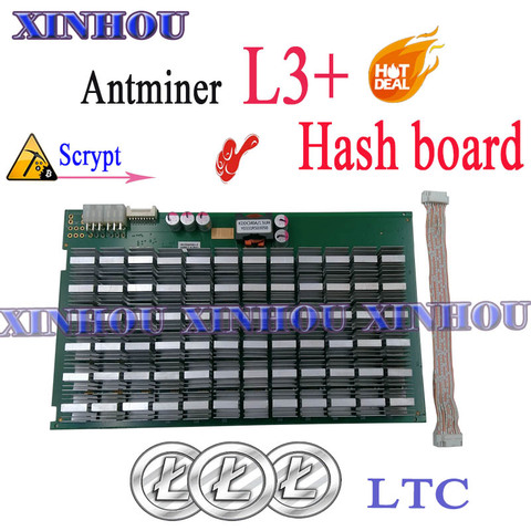 Litecoin LTC Miner BITMAIN Antminer L3 + panneau de hachage Scrypt ASIC pour remplacer le mauvais panneau de hachage de L3 + ► Photo 1/5