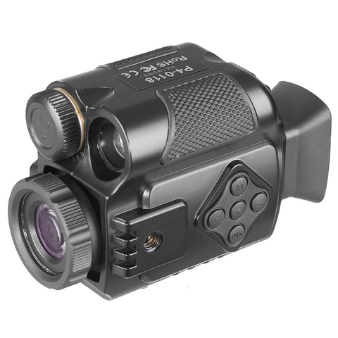 P4 0118 caméras d'action de Sport de Vision nocturne numérique 5X Zoom Mini taille NV caméras infrarouges monoculaire en ventes ► Photo 1/6