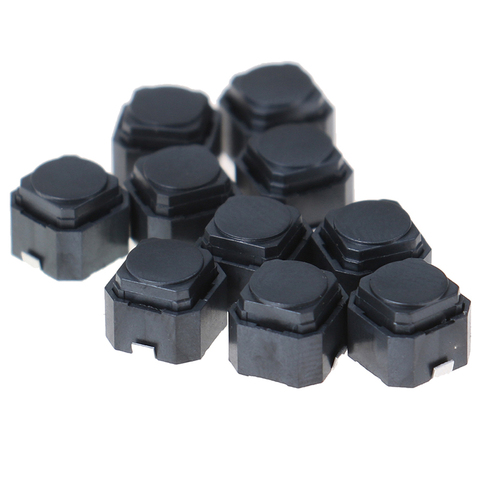 Interrupteur tactile silencieux Smd en Silicone, hauteur 5mm, 6x6x5mm, 10 pièces/lot ► Photo 1/6