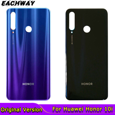 Boîtier d'origine pour Huawei honour 10i couvercle de batterie arrière porte boîtier de verre arrière pour Huawei Honor 10i couvercle de batterie téléphone ► Photo 1/6