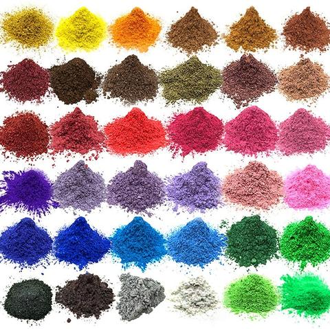 Pigment de poudre de Mica 10g pour paillettes d'ongle. Cosmétique, résine avec lustre nacré de perle, pour la fabrication de savon de bricolage, pour la boue, artisanat de bricolage ► Photo 1/6