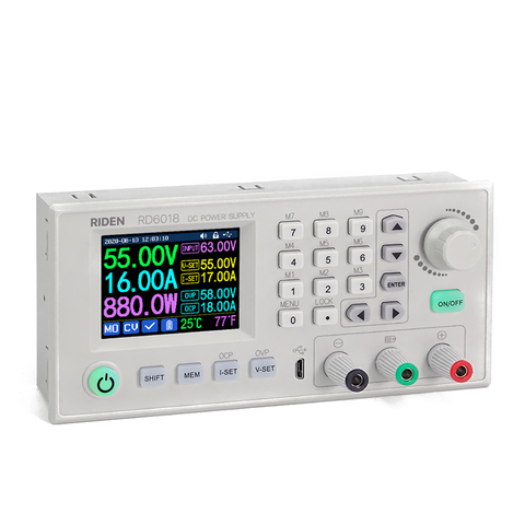 Module d'alimentation à tension et courant constants, voltmètre de contrôle logiciel PC RD6018 18A ► Photo 1/6