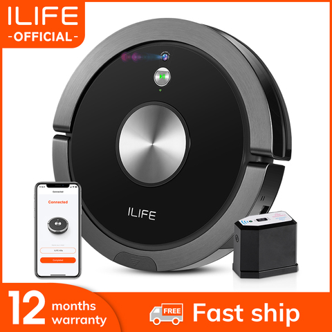 ILIFE A9s Robot aspirateur aspirateur et nettoyage humide APP intelligente télécommande caméra Navigation nettoyage prévu grande poubelle ► Photo 1/6