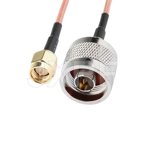 Ventes d'usine RF câble Coaxial N à SMA connecteur N mâle à SMA prise mâle RG316 câble queue de cochon 15cm livraison gratuite ► Photo 1/3