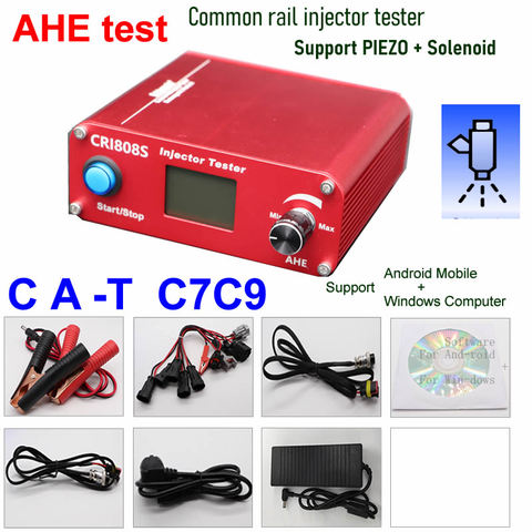 Testeur d'injecteur à rampe commune Diesel multifonction CRI808S solénoïde/piézo/AHE mise à jour CRI100 cri800 CRI808 KW608 ► Photo 1/5