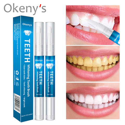 1Pc efficace blanchiment des dents stylo dent Gel blanchisseur blanchiment tache gomme Sexy célébrité sourire soins des dents ► Photo 1/5