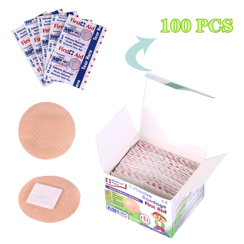 Pansement de premiers secours Ultra-mince, respirant, étanche, bande adhésive pour enfants, tendance, 100 pièces ► Photo 1/6