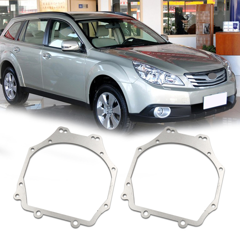 Support de Transition pour Hella 3R G5/Koito Q5, cadre de montage métallique de lentille de projecteur bi-xénon pour Subaru Outback, réglage des phares de voiture ► Photo 1/5