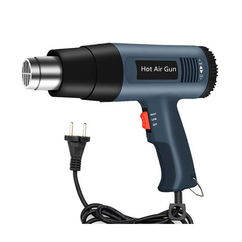 2000W 220V électrique industriel Grade chaleur pistolet à Air chaud Stepless réglable sèche-cheveux soudure voiture Film outil ► Photo 1/6