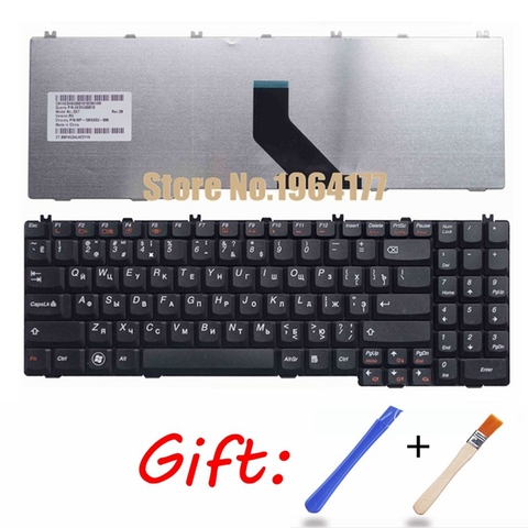 GZEELE Clavier Russe pour Lenovo B560 B550 G550 G550A G550M G550S G555 G555A G555AX RU clavier D'ordinateur Portable de remplacement ► Photo 1/4