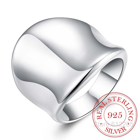 Grand pouce Charmings Styles 925 bagues en argent Sterling pour les femmes fête d'anniversaire bijoux De mode 2022 nouveaux anneaux Anel De Prata ► Photo 1/6