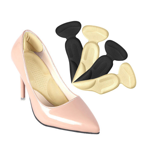 Coussin de talon autocollant, Support d'arc de pied plat, Anti-usure, Inserts de talon haut, chaussures éponge, semelle intérieure, réglage de la taille 3 en 1 ► Photo 1/6