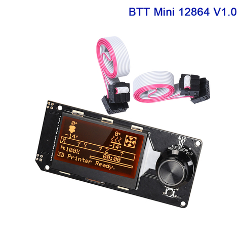 BIGTREETECH BTT MINI 12864 V1.0 12864LCD affichage contrôleur intelligent 3D imprimante pièces écran panneau de commande SKR V1.4 Turbo VORON 2.4 ► Photo 1/6