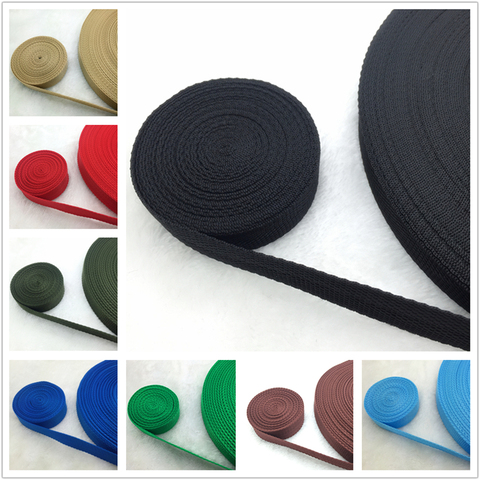 2yards/Lot 25mm PP ruban sangle en Nylon sangle sac à dos cerclage sacs artisanat bricolage accessoires pour chiens ► Photo 1/6