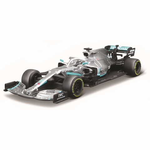 Bburago – Mercedes F1 W10 EQ Power + 2022 #44, véhicule de luxe en alliage, voitures moulées, modèle jouet, cadeau de Collection, 1:43, 2022 ► Photo 1/6