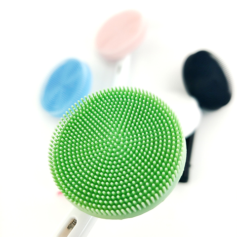 Brosse de nettoyage du visage en Silicone et masseur, tête Compatible avec la brosse à dents électrique oral-b ► Photo 1/5