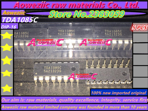 Aoweziic 5 pièces 100% nouveau importé original TDA1085C TDA1085 TDA1085CG DIP-16 moteur commande puce ► Photo 1/1